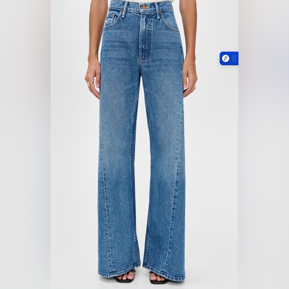 MOTHER Denim The Lemon Twist Sneak in Wash: Rolling In the Dough